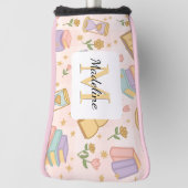 Personalized Magic Books Girl School Pink Golf Headcover (Rotieren 90)