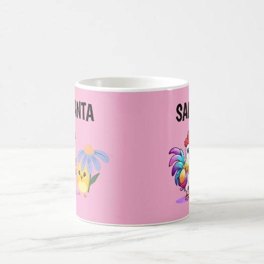 Personalized Magical Rooster Mug Kaffeetasse (Mittel)