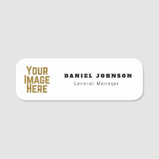Personalized Magnetic Company Employee Name Tag Namensschild