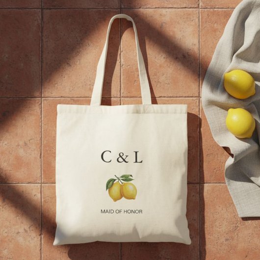 Personalized Maid of Honor Tote Bag Tragetasche