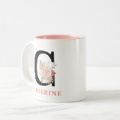 Personalized Maid of Honor Zweifarbige Tasse (Vorderseite Links)