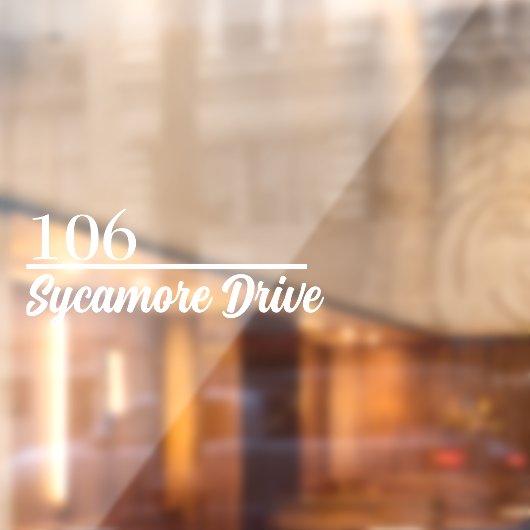 Personalized Mailbox Sticker Custom Name Address (Blatt 2)