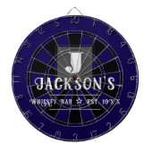 Personalized Man Cave Custom Bar Name Dartscheibe (vorne)