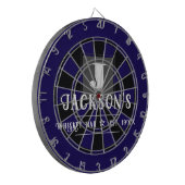 Personalized Man Cave Custom Bar Name Dartscheibe (Vorderseite Links)