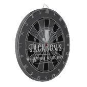 Personalized Man Cave Custom Bar Name Dartscheibe (Vorderseite Links)