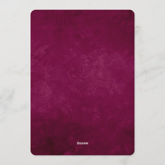 Personalized Map of Love Journey Wedding Einladung (Rückseite)