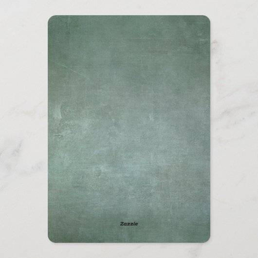 Personalized Map of Our Love Journey Save the Date Einladung (Rückseite)