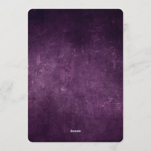 Personalized Map of Our Love Journey Save the Date Einladung (Rückseite)