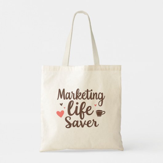 Personalized Marketing Life Saver Tragetasche (Rückseite)