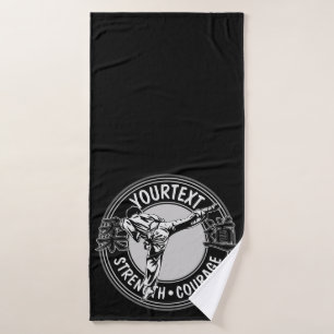Personalized Martial Arts JUDO Japan Kampf Sport Badhandtuch Set