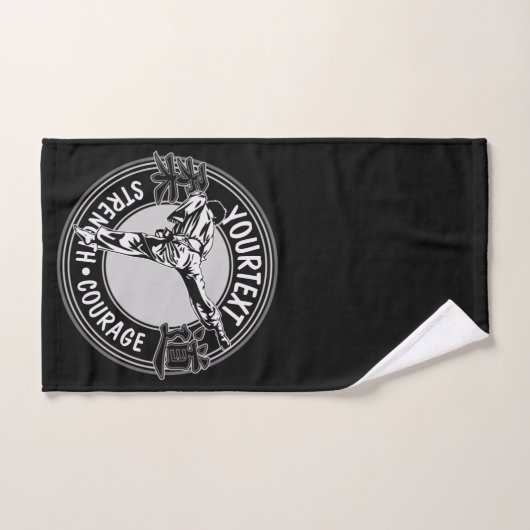 Personalized Martial Arts JUDO Japan Kampf Sport Badhandtuch Set (Handtuch)