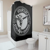 Personalized Martial Arts JUDO Japan Kampf Sport Duschvorhang (Beispiel)