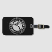 Personalized Martial Arts JUDO Japan Kampf Sport Gepäckanhänger (Vorderseite (Horizontal))