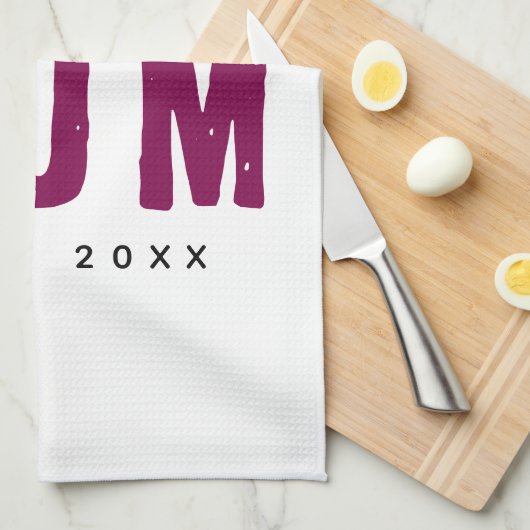Personalized Massage Kitchen Towel – Best Mom Ever Geschirrtuch (Viertel Falte)