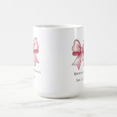 Personalized Matron of Honor Gift Wedding Kaffeetasse (Mittel)