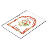 Personalized May Birth Month Flower Notebook Notizblock (Linke Seite)