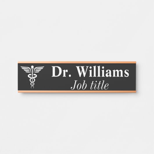Personalized MEDICAL & Hospital Pharmacy Türschild (Vorderseite )