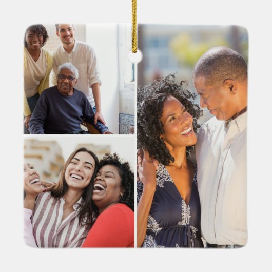 Personalized Memorial Glass Ornament | Keepsake (Rückseite)