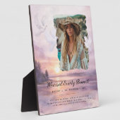 Personalized Memorial Photo Plaque Fotoplatte (Seite)