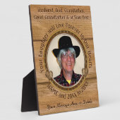 Personalized Memorial Platten with Pictures Fotoplatte (Seite)