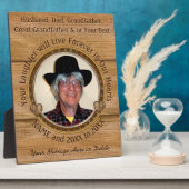 Personalized Memorial Platten with Pictures Fotoplatte (Seite)