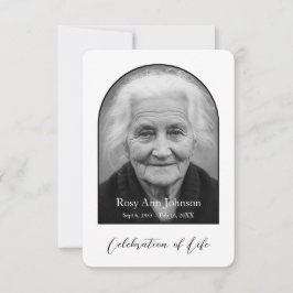 Personalized Memorial Thank You Card Dankeskarte