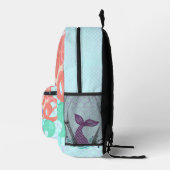 Personalized Mermaid Bedruckter Rucksack (Rechts)