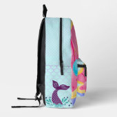 Personalized Mermaid Bedruckter Rucksack (Links)