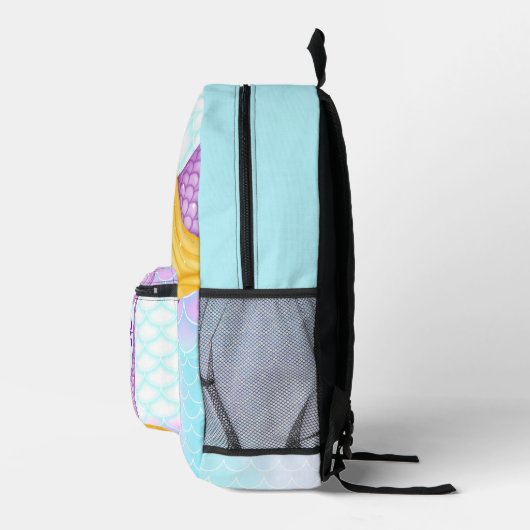 Personalized Mermaid Bedruckter Rucksack (Rechts)