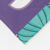 Personalized Mermaid Scales Ocean Aqua Fantasy Fleecedecke (Ecke)