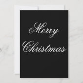 Personalized Merry Christmas Card Dankeskarte (Rückseite)