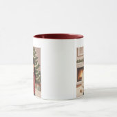 Personalized Merry Christmas Family Mug – Custom C Tasse (Zentrum)