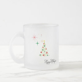 Personalized Merry Christmas Mug Mattglastasse
