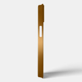 Personalized Metallic Radial Gold Texture Case-Mate iPhone Hülle (Rückseite / Rechts)