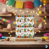 Personalized Mexican Fiesta Birthday Acrylschild