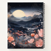 Personalized Midnight Boho Garden Gift Notizblock (Rückseite)