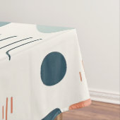 Personalized Minimal Abstract Boho Pastel Colors Tischdecke (Beispiel)
