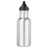 Personalized Minimal Line Art Water Bottle Edelstahlflasche (Rechts)