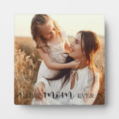 Personalized Minimal Modern Frameles Picture Photo Fotoplatte (Vorderseite)