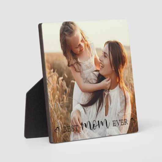 Personalized Minimal Modern Frameles Picture Photo Fotoplatte (Vorderseite)