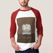 Personalized Minimalist Coffee & Books T-Shirt | E (Vorderseite)