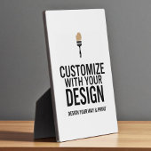 Personalized Minimalist Custom Company Branded  Fotoplatte