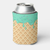 Personalized Mint Ice Cream Drip Dosenkühler (Kanne Rückseite)