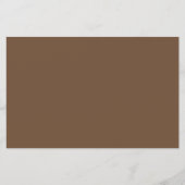 Personalized Mocha Mousse Flyer for Any Occasion (Vorne)