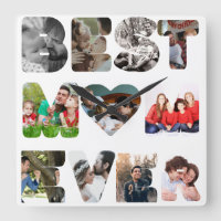 Personalized modern 11 photo Best mom ever