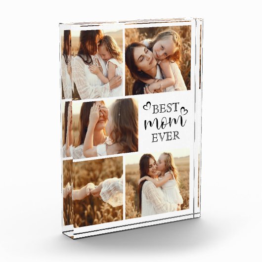 Personalized Modern Elegant Keepsake Photo Gift  Fotoblock (Links)