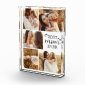 Personalized Modern Elegant Keepsake Photo Gift  Fotoblock (Rechts)