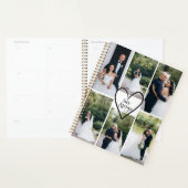 Personalized Modern Elegant Wedding Photo  Planer (Anzeige)