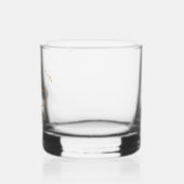 Personalized Modern Gold 10th Wedding Anniversary Whiskyglas (Links)