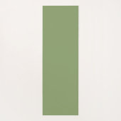 Personalized Modern Green Simple Checkered Pattern Yogamatte (Rückseite)